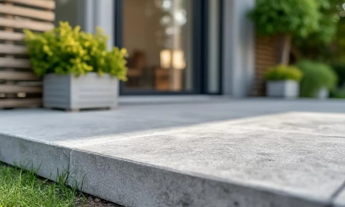 Coût au m2 d’une dalle en béton destinée à une terrasse