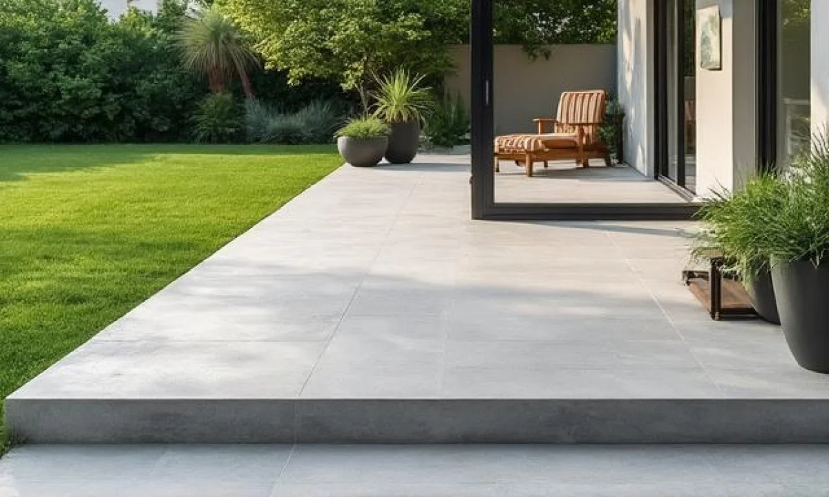 Coût au m2 d’une dalle en béton destinée à une terrasse