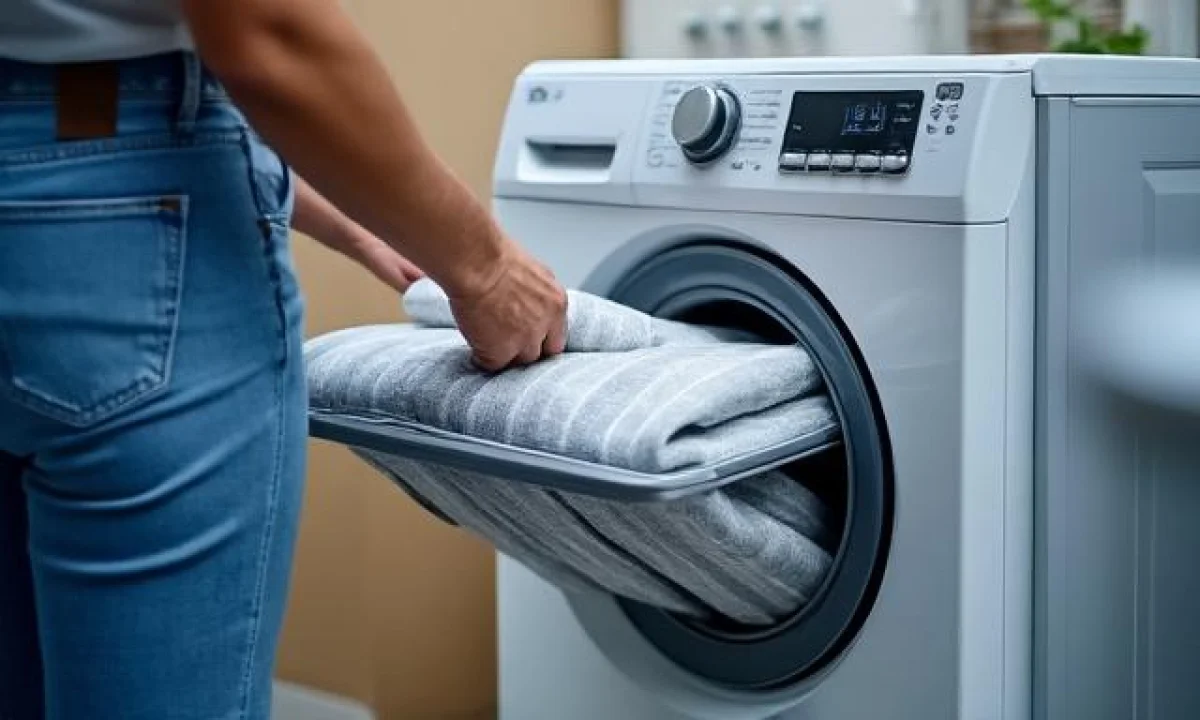 Peut-on coucher une machine à laver pour faciliter son transport ?