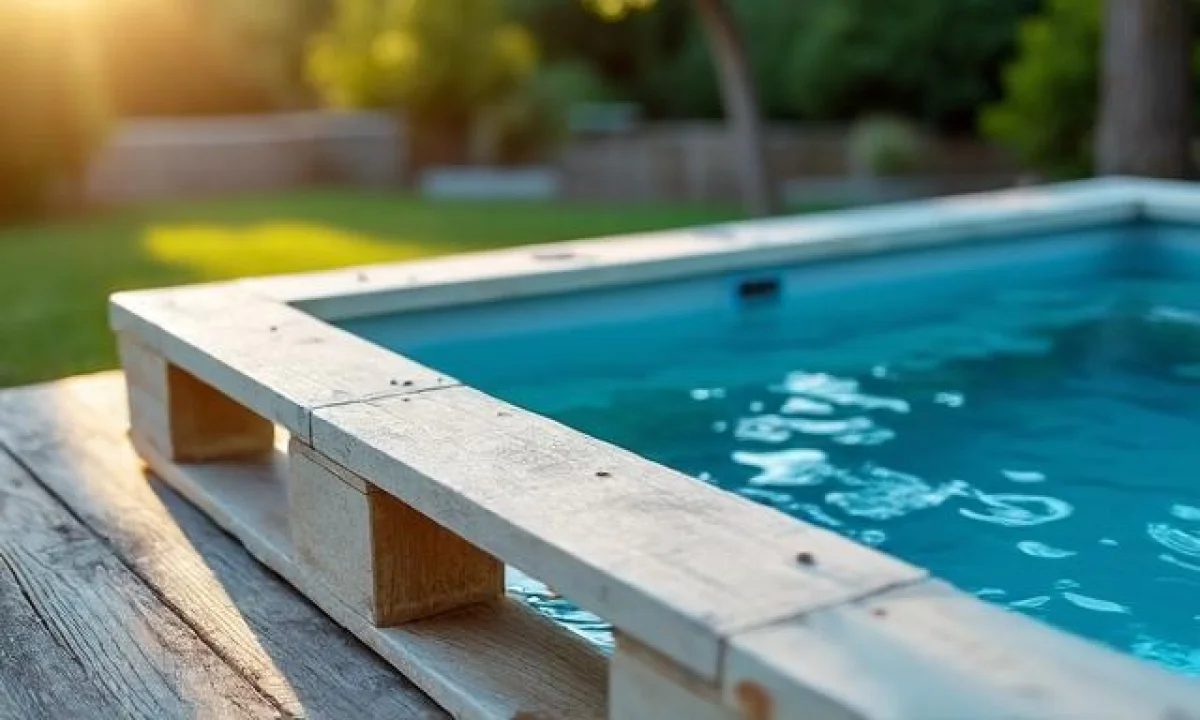 Piscine en palette : idée tendance ou galère assurée ?
