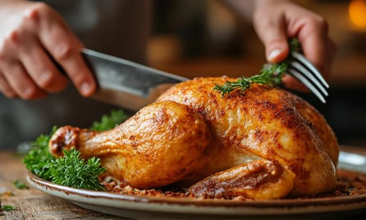 Poulet au four parfait : la technique pour une peau croustillante