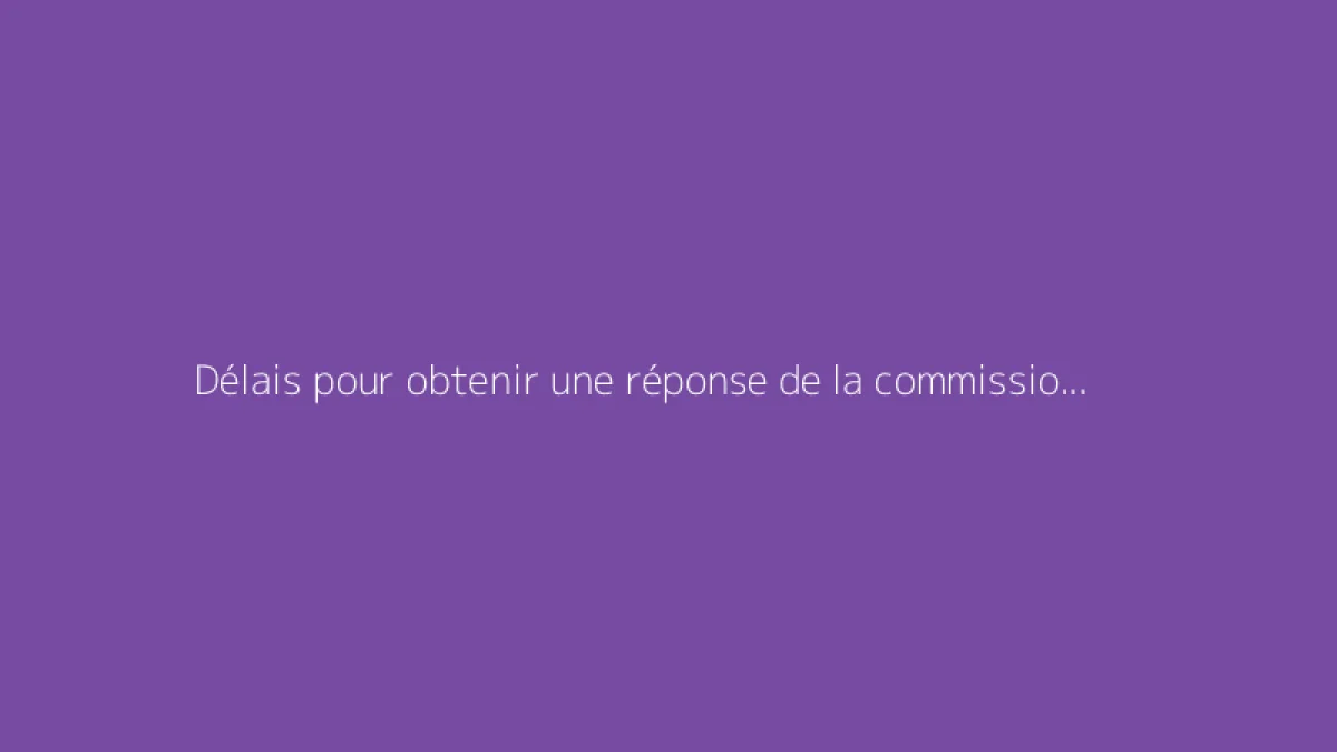 Délais pour obtenir une réponse de la commission d’attribution de logement