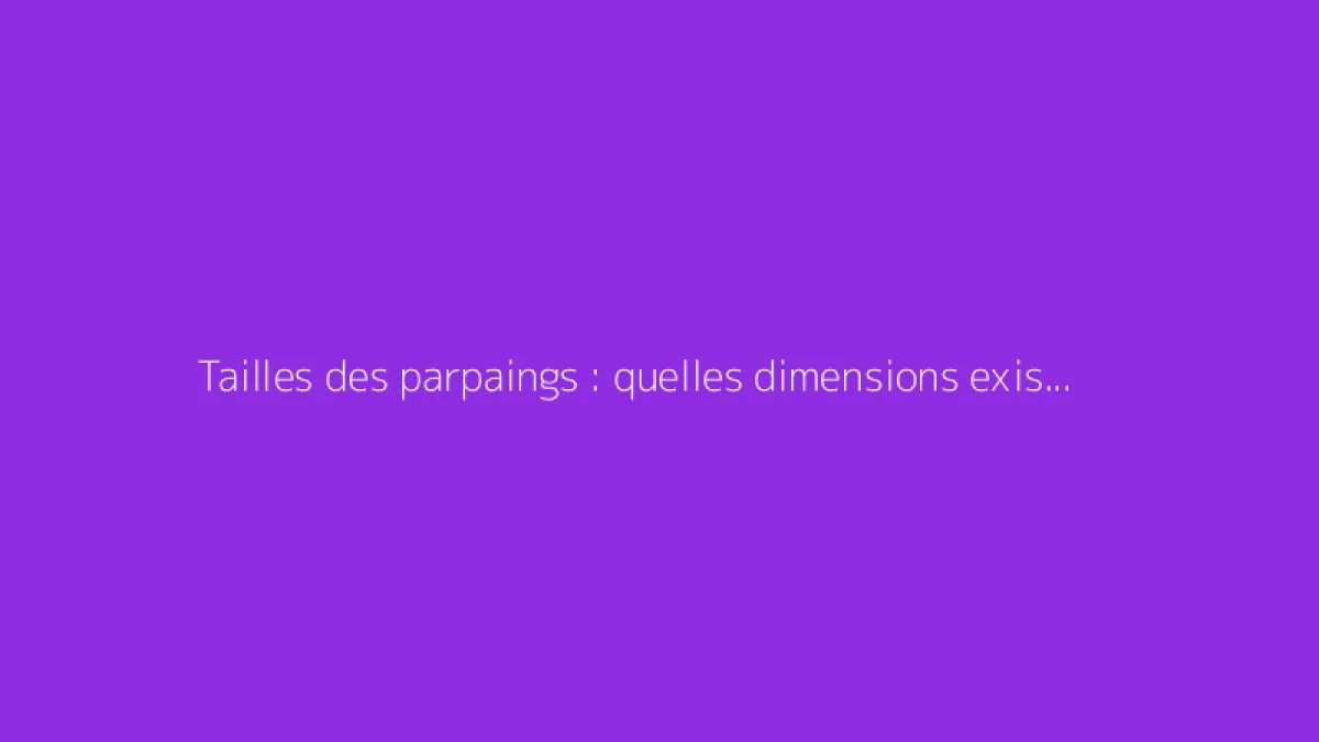 Tailles des parpaings : quelles dimensions existe-t-il ?
